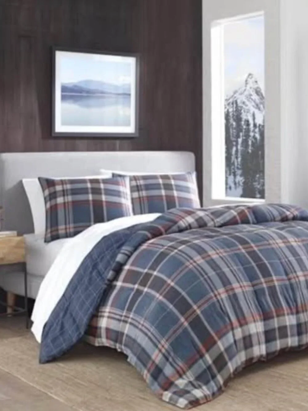 Eddie Bauer FullQueen Comforter Set with 2 Shams NWT with Matching Shams